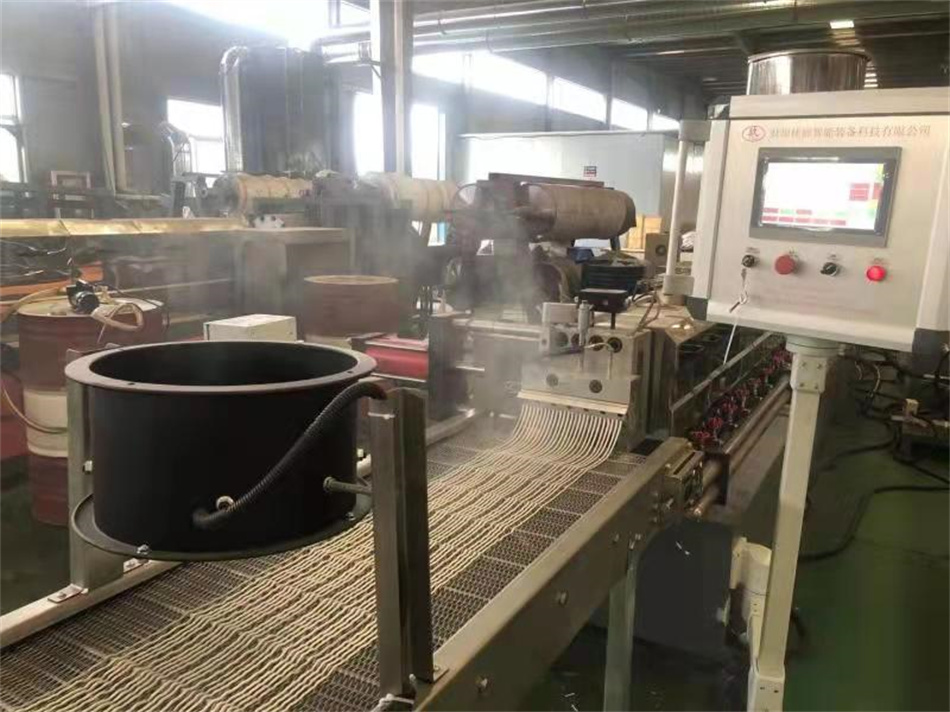 吹膜級(jí)降解母粒擠出機(jī)_吹膜級(jí)降解母粒擠出機(jī)_玖德隆擠出機(jī)